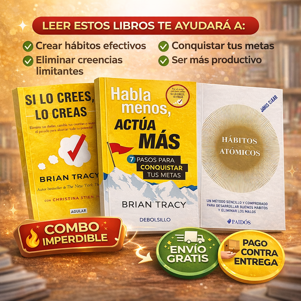 🔥Combo Mentalidad, Acción y Hábitos 🧠