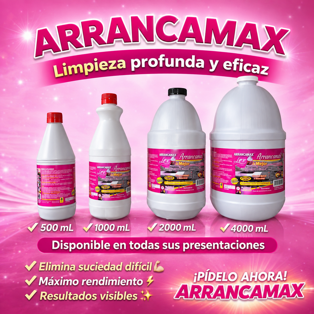 ✨ DesmanchaMax® Pro — Limpieza Multiusos